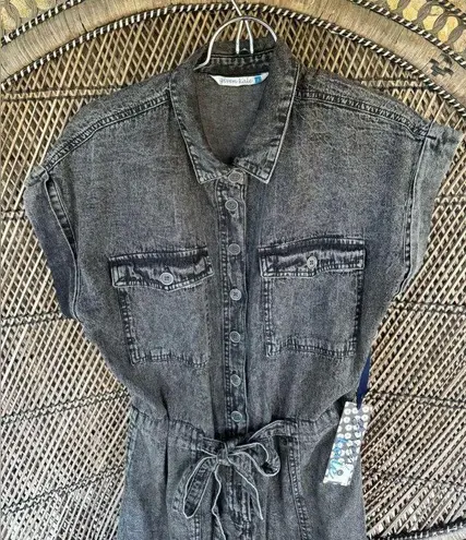 Given Kale Grey Jumpsuit L Gray Size L