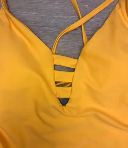 Endless Sun NWT Trending Sunny Yellow Medium One Piece Swimsuit