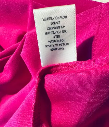 Crystal Sky Corset Top Hot Pink Jumpsuit