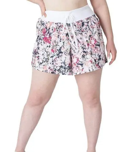 Lane Bryant Livi ABTRACT PRINT LINED active shorts