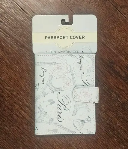 Jessica McClintock White Passport Cover