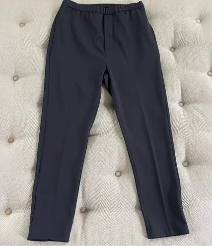 Emporio Armani Black Button Fly Crop Pants 44 8