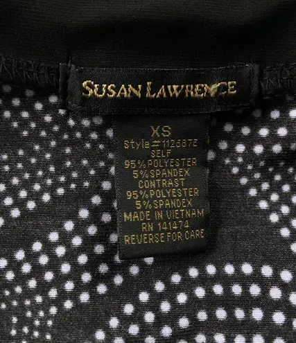 Susan Lawrence - Black & White Dress