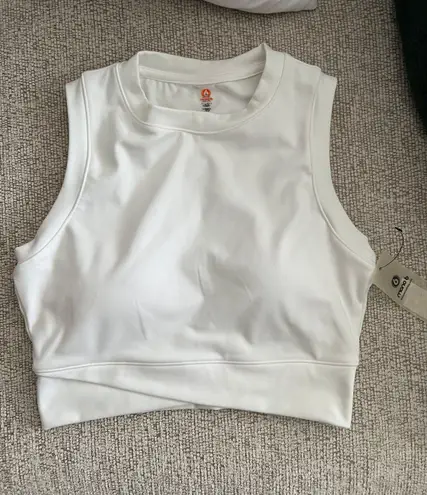 Athletic Tank White Size M