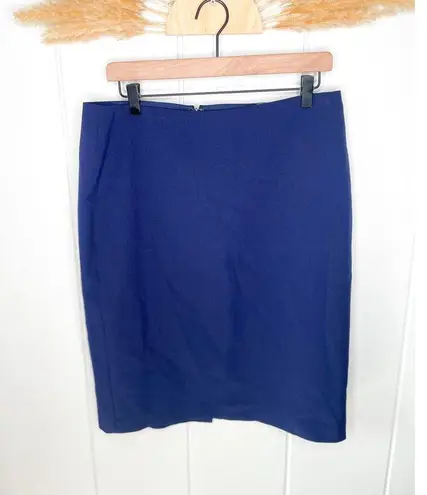 Anne Klein  The Executive Navy Blue Pencil Skirt Size 10 Work Office Regency