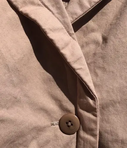 Capulet Tan Revolve Oversized Collared Button Up Utility Jacket