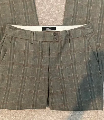 Victoria's Secret NWOT Body by Victoria low rise straight leg stretch trousers. The Kate Fit! Mint! Sz 2 tall