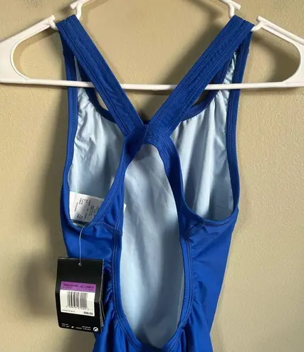 Nike NWT  nx one piece blue swimsuit 6