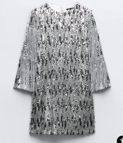 ZARA sequin dress. Xs