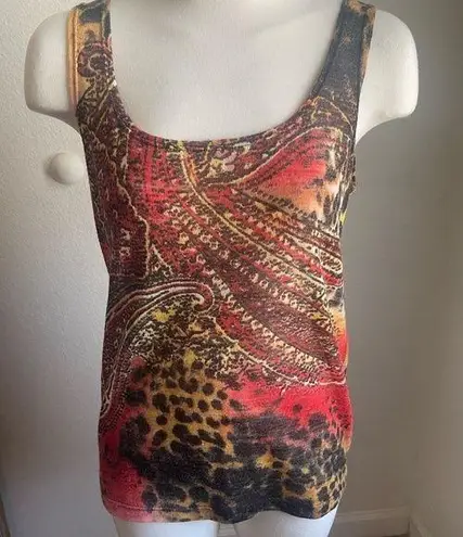 Isabel women’s tank size medium boho western nwot