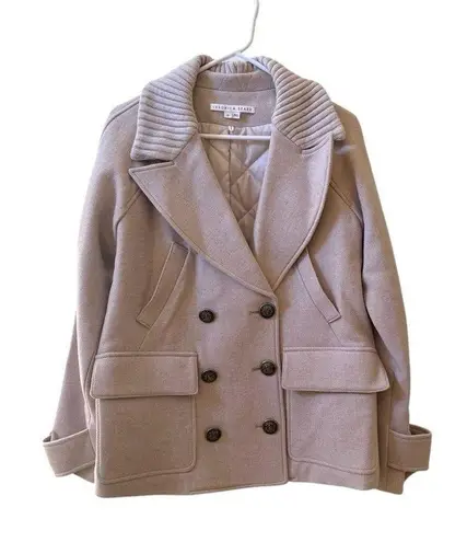 Veronica Beard Shirin Dickey Jacket Coat Light Oatmeal Sz XS