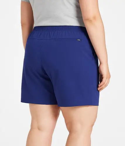 Duluth Womens Size XL Shorts Blue Athletic Casual Elastic Waistband Sporty Coolm