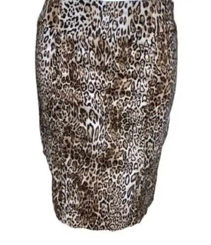 New York And Company animal print skirt Size 4