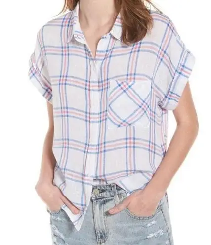 Rails NWT  Whitney striped shirt sleeve top - Image 1
