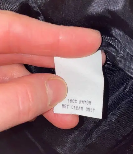 Double D Ranch Black Velvet Floral Jacket Sm EUC Floral Western Conchos Rayon