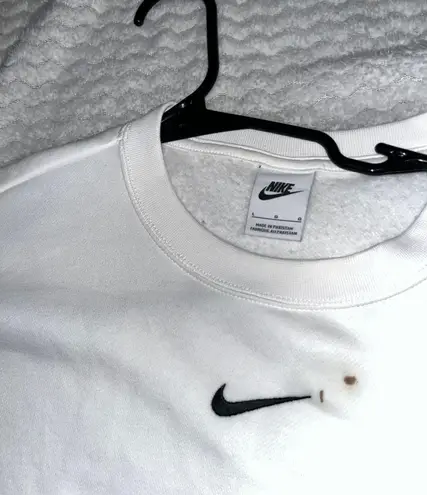 Nike Oversized White Hoodie