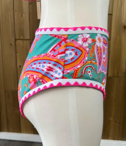 Boutique floral multicolor bikini