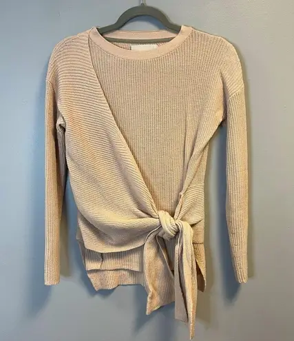Brochu Walker Sweater Greys Wrap Sweater in Paloma Melange Sz XS EUC