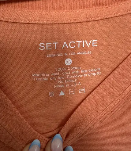 Set Active Long Sleeve Top