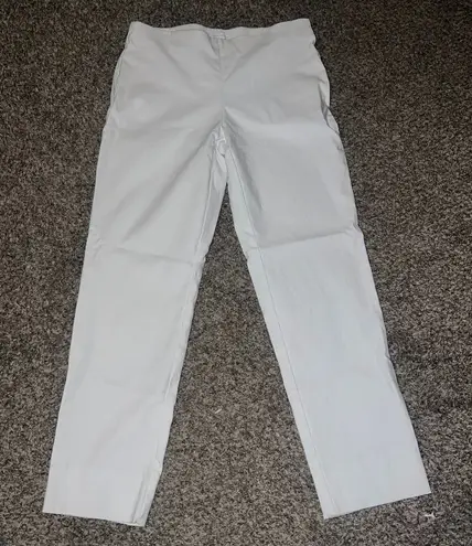 Charter Club "Chelsea Skinny Ankle" Pants White Size 8