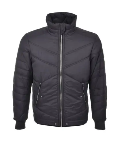 Diesel ★ Unisex W Generic Padded Puffer Jacket - Black ★