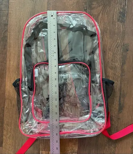 Clear backpack from the movie, PAWS OF FURY, NWOT