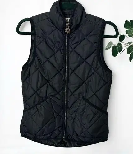 LOGG  Black Quilted Puffer Vest 4