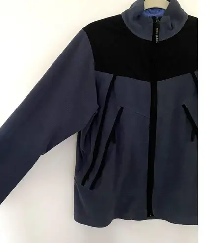 REI Womens Fleece Zippered Long Sleeve Jacket Sz L Size L