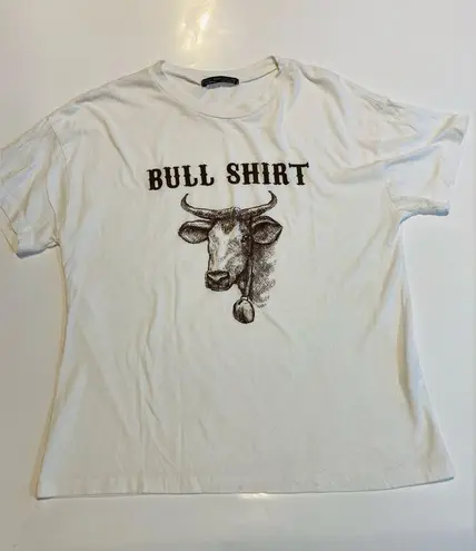 Rick rose couture bull shirt graphic tee Size L