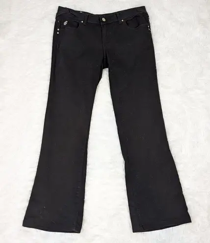 Rocawear Y2K Vintage Embellished Pockets Jeans Black Size 11 Roca Wear