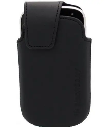 Blackberry 9900 9930 VINTAGE Black Holster Case