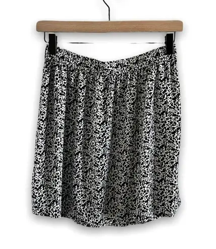 Abound  Cow Print Mini Skirt