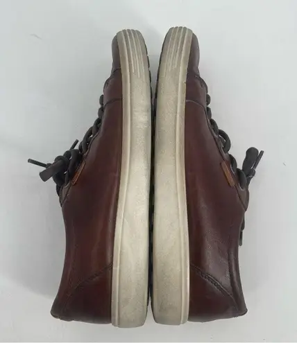 Ecco Shoes Size 42 (US 11-11.5) Soft 7 Leather Laceup Sneaker Comfort Travel