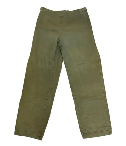 Habitat Clothes to Live In Olive Green Cotton Pants – Made in USA – Size M