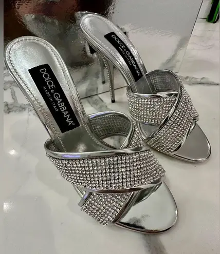 Dolce & Gabbana  Crystal Sandals