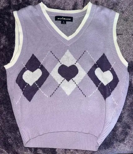 Purple Sweater Vest