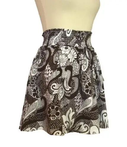 Rip Curl surfer girl floral mini skirt NWT