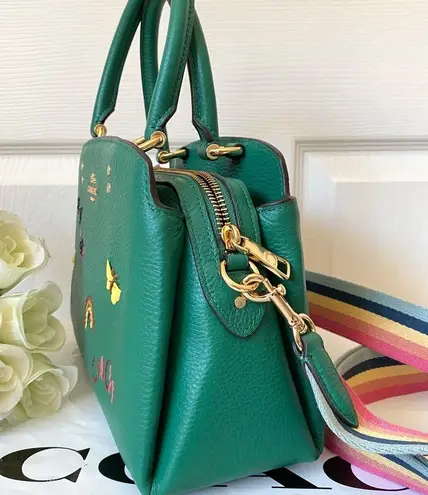 Coach  Mini Lillie Carryall With Diary Embroidery C8364