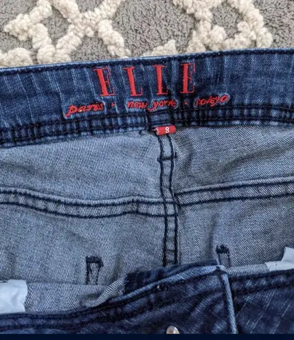 Elle Slim Medium to Dark Wash Jeans, 8