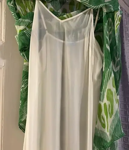 J. McLaughlin  Green kaftan dress size M/L