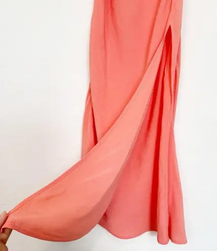 Cleobella Becket Sleeveless Long Maxi Slip Tank Dress Side Slit Party Size XS