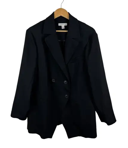 Coldwater Creek NWT Seamed Double Breasted Seamed Riding Jacket Size W18 Office