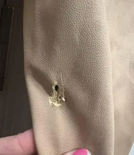 Bardot FLAWED Brown Polly Faux Leather Pants Size XXL $99