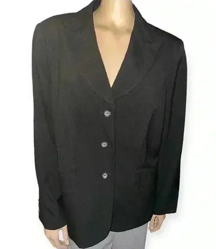 Giorgio Sant’ Angelo women’s black blazer size 16W Classic