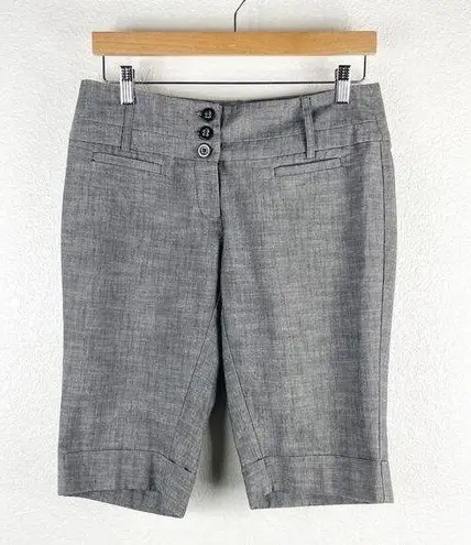 Tracy Evans Vintage Y2K Gray Low Rise Cropped Pant Size 9 Junior Girls GUC 2000s