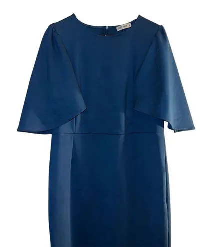 Grace Karin Women's 2XL Blue Flutter Sleeve Party Dress