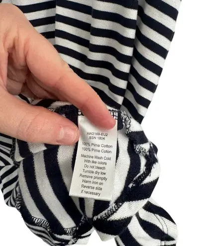 ATM Anthony Thomas Blue White Striped T