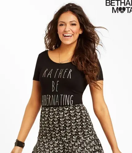Bethany Mota 5/$25 bird and heart skirt size XS