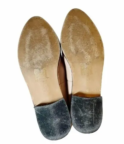 Beast Fashion Mules Blush Taupe Faux Leather Studded Side Slip On Women’s Size 7