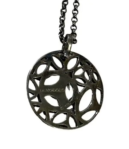 Di Modolo Rock Crystal Necklace in Plated Black Rhodium MSRP $650 NWT Dust Bag